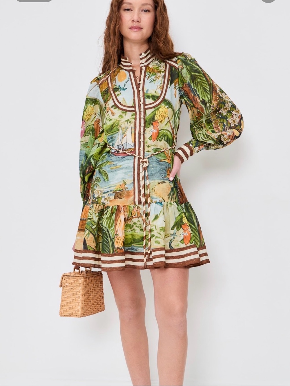 NWT Alemais Toucan tango mini dress